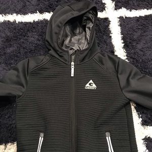Boys light weight zip up